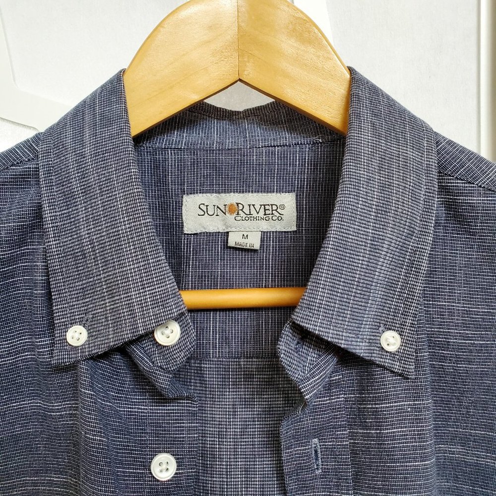 Men's Short Sleeve Button Shirt by Sun River, M